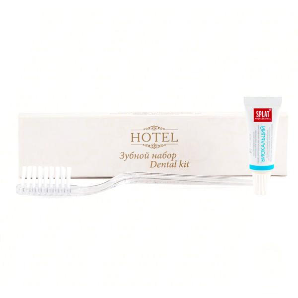Зубной набор, упак. картон «Hotel» / Dental kit (200 шт. Китай)