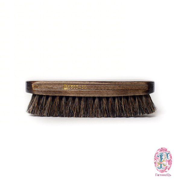 Щетка для обуви с натуральным ворсом, колотка "Венге" (1 шт.)