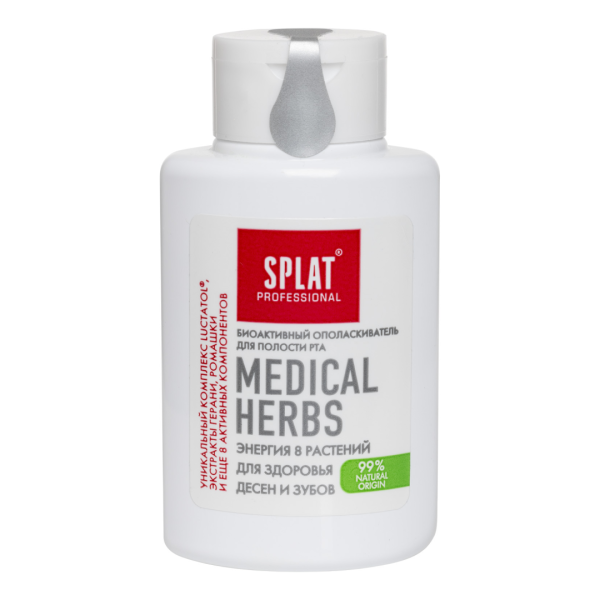 Ополаскиватель для полости рта SPLAT Лечебные травы, 25мл/280 (1 шт.)