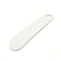 Рожок для обуви, белый пластиковый (100 шт.)