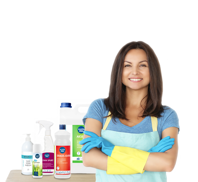 Профессиональные средства для уборки