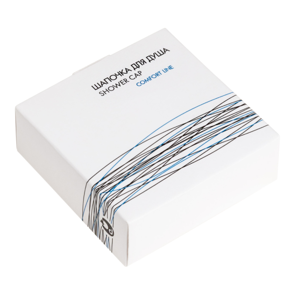 Шапочка для душа, упак. картон «Comfort Line» / Shower cap