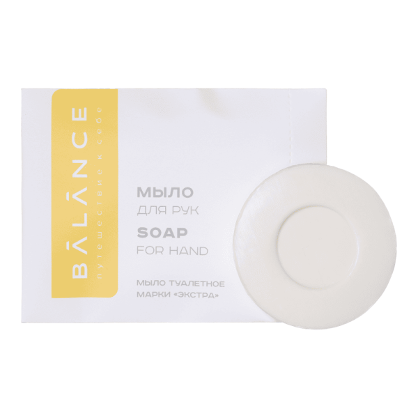 Мыло, 20 г., упак. каменная бумага с клапаном «Balance» / Soap
